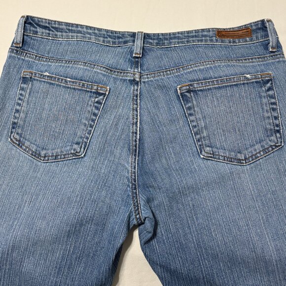 Polo Jeans Co Ralph Lauren Womens 14 Bootcut Denim Jeans Distressed Low Rise Y2K - Picture 3 of 14